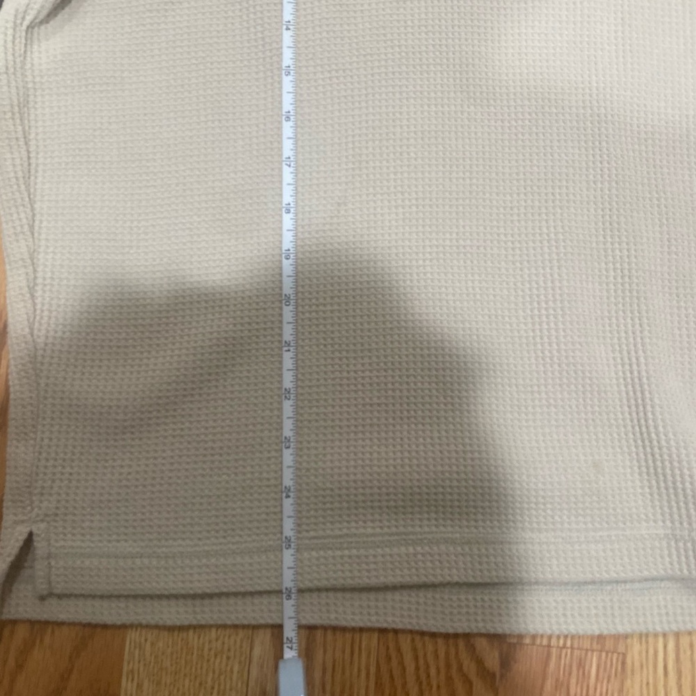 Uniqlo Cream Beige Knit Sweater Unisex - Picture 3 of 4